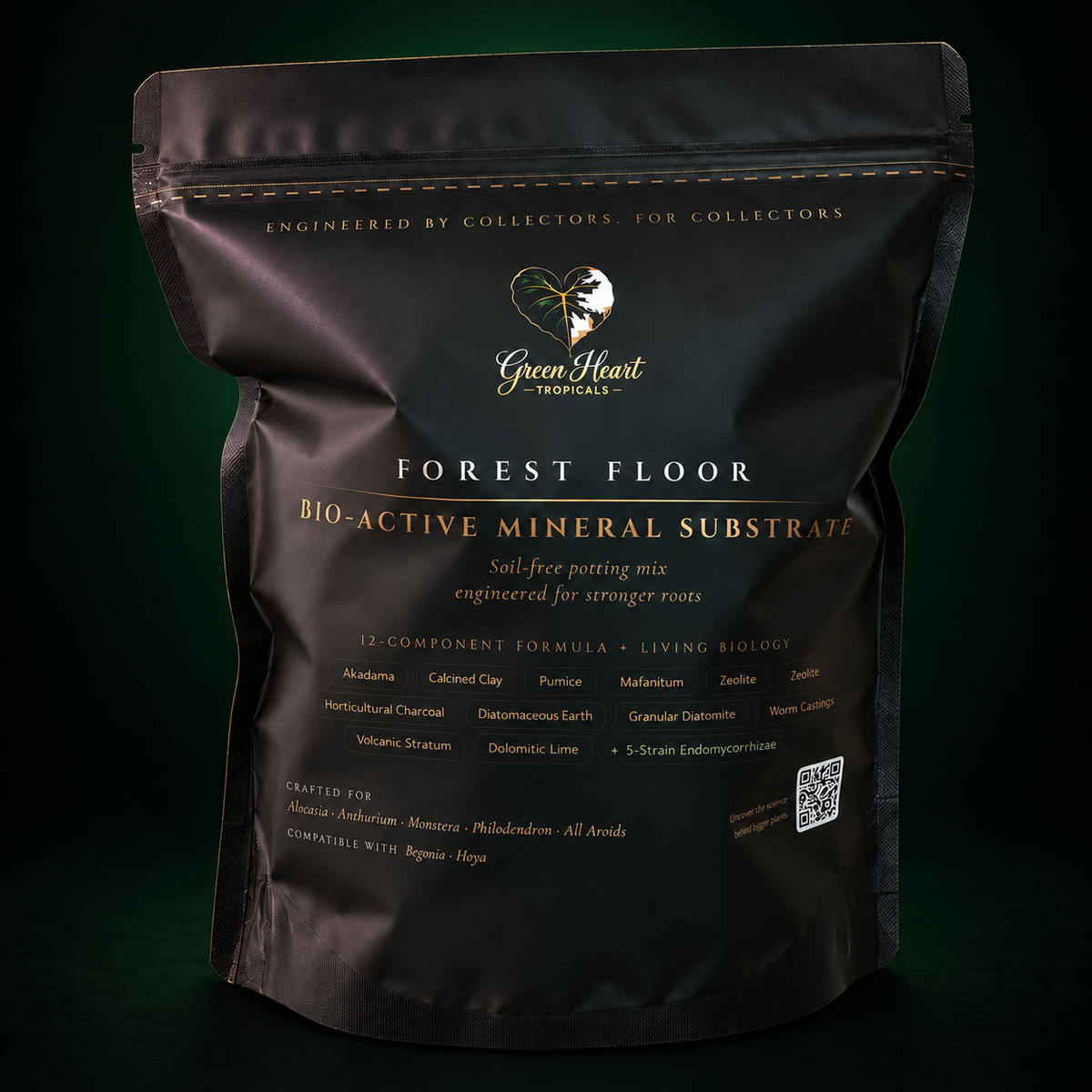 Green Heart Tropicals Forest Floor Elite Mineral Substrate bag